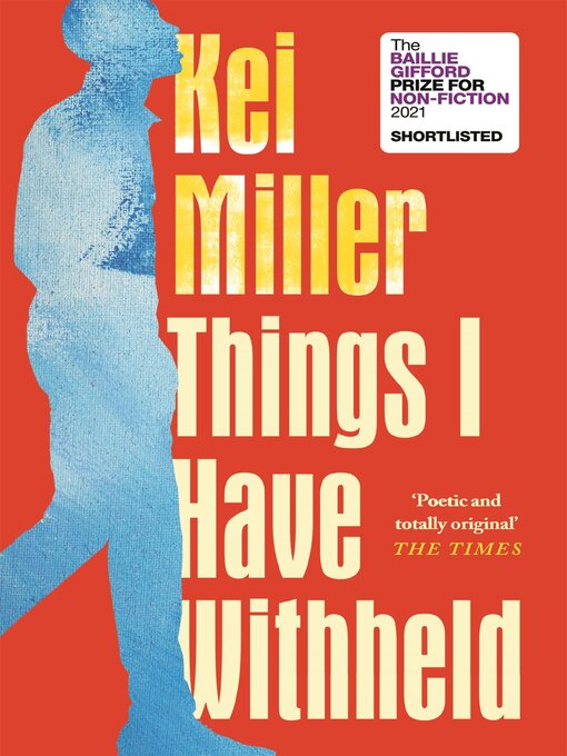 Title details for Things I Have Withheld by Kei Miller - Wait list